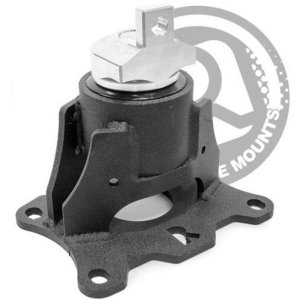 Acura MDX Engine Mount - Rear - Innovative Mounts - 85A Steel Single Mount - Black - `07-`13